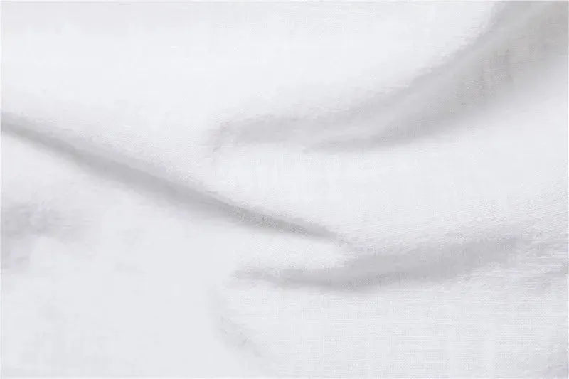 AIOPESON 100% cotton shirt fabric, white, Simples Market