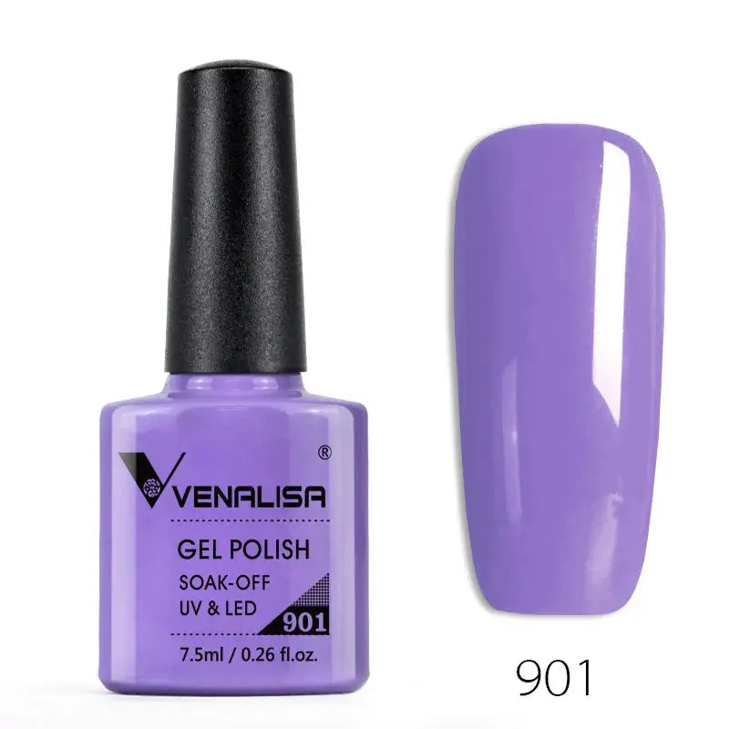 Venalisa Nail Gel Polish Set 60 Colors TPO Free HEMA Free Odorless Soak Off UV LED Curing