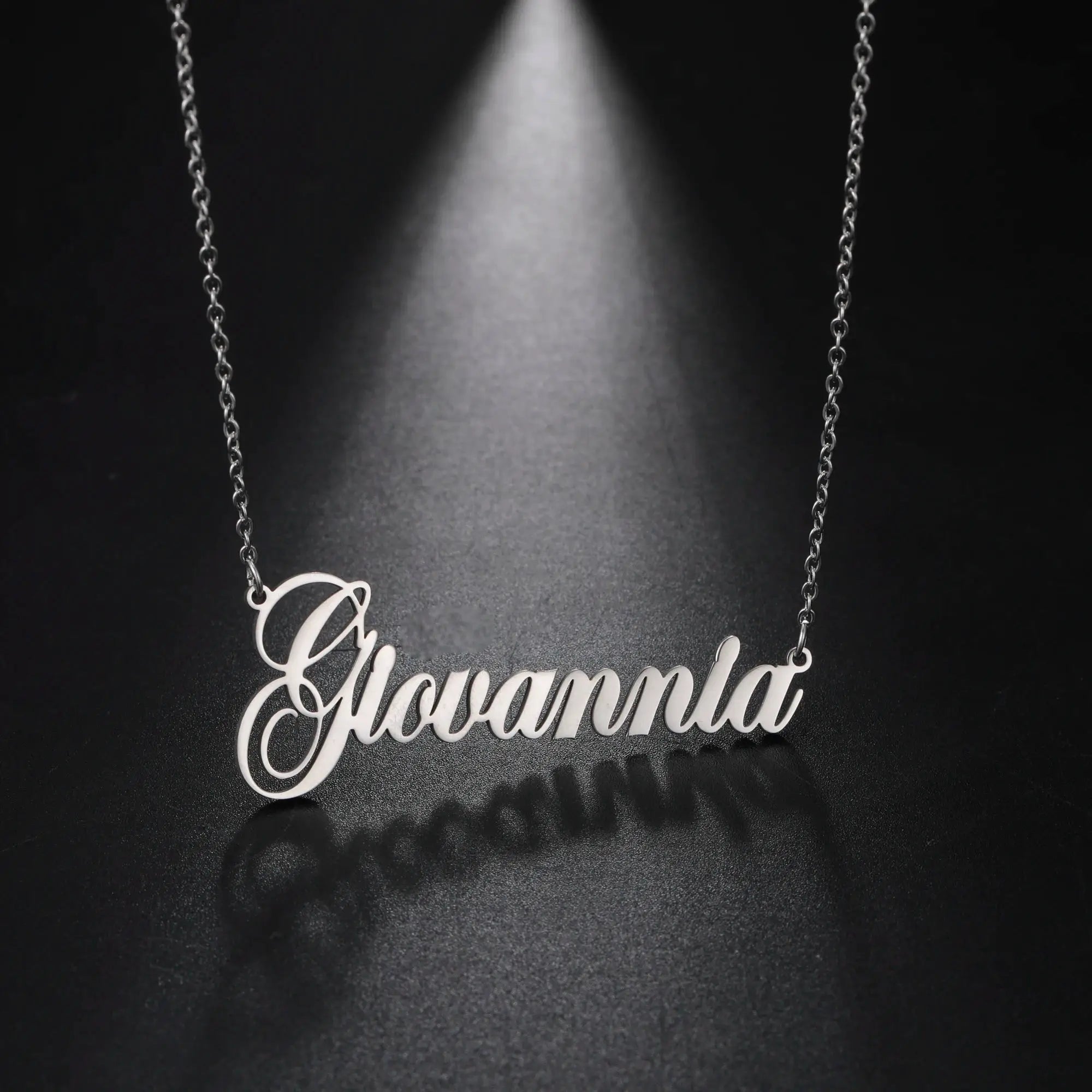 Sipuris Custom Name Necklace Personalized Golden Choker Stainless Steel Jewelry For Women And Men Ideal Gift For Weddings