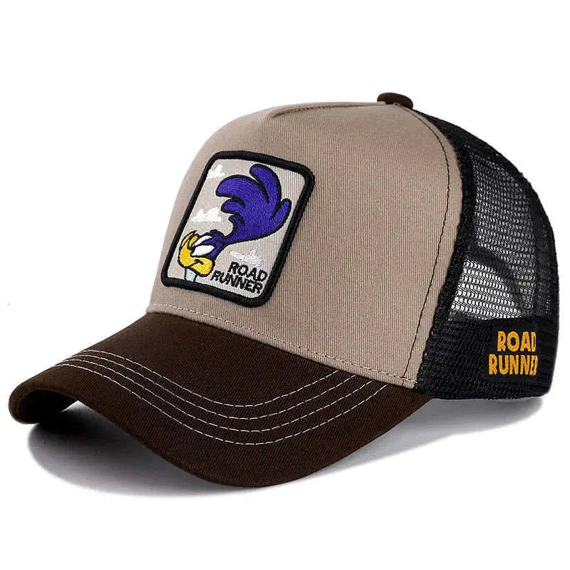 Unisex Anime Cartoon Patch Baseball Cap High Quality Trucker Hat Men Women Sun Shield