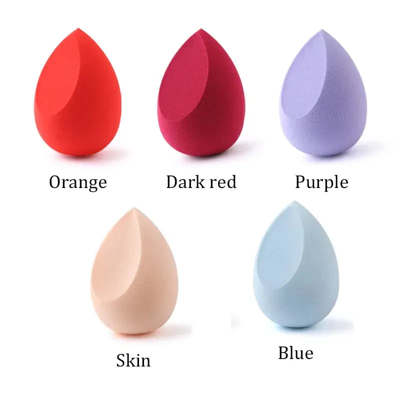 LumiBlend Water Drop Bevel Shape Makeup Sponge Set Soft EVA Blenders For Flawless Concealer Foundation And Powder