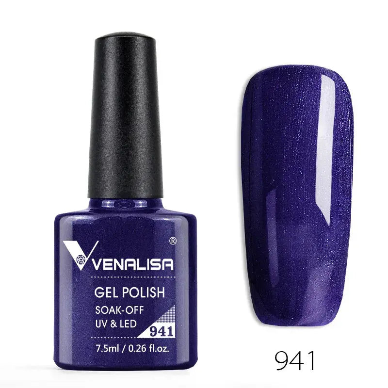 Venalisa Nail Gel Polish Set 60 Colors TPO Free HEMA Free Odorless Soak Off UV LED Curing