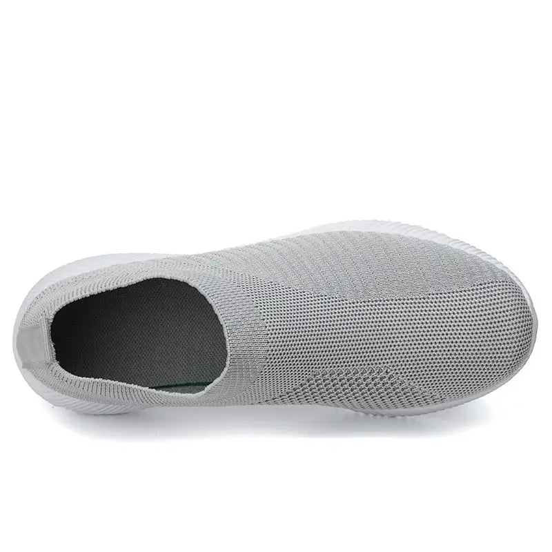 UrbanStride Women Plus Size 42 Vulcanized Slip On Sneakers Lightweight Breathable Comfort For Everyday Walking