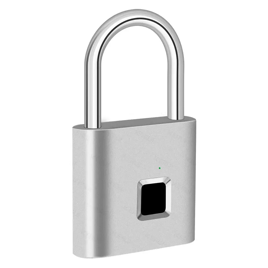 KERUI Smart Fingerprint Padlock Waterproof Keyless Door Lock Type C Rechargeable Security Padlock For Home