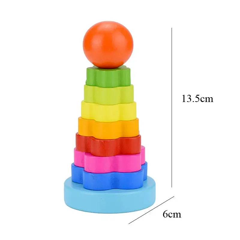 Montessori 3D Wooden Puzzles For Babies And Toddlers Early Learning Educational Wooden Toys Gift For Children