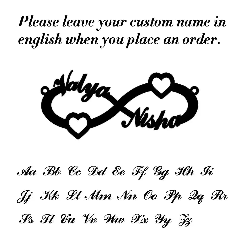 Sipuris Custom Name Necklace Personalized Golden Choker Stainless Steel Jewelry For Women And Men Ideal Gift For Weddings