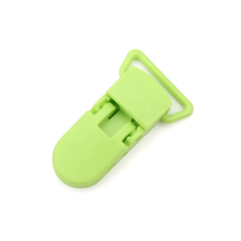 LOFCA Baby Pacifier Clips Set 10 Pieces 15mm and 20mm Plastic Clasps Colorful DIY Toy Jewelry Making