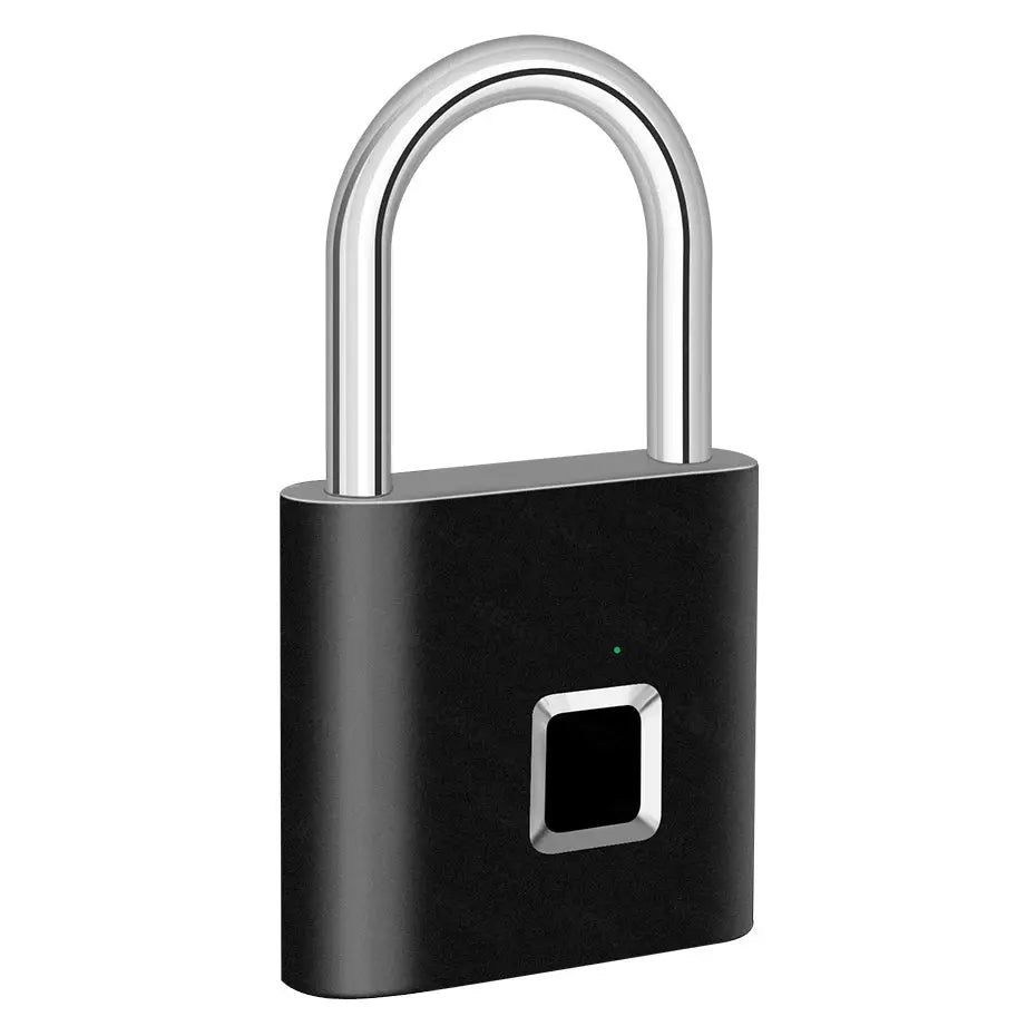 KERUI Smart Fingerprint Padlock Waterproof Keyless Door Lock Type C Rechargeable Security Padlock For Home