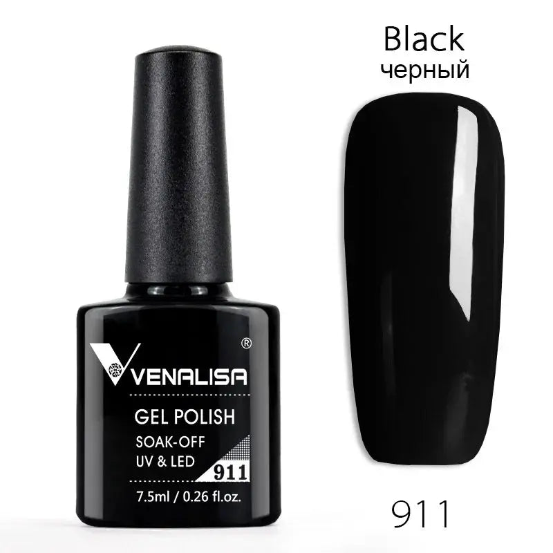 Venalisa Nail Gel Polish Set 60 Colors TPO Free HEMA Free Odorless Soak Off UV LED Curing