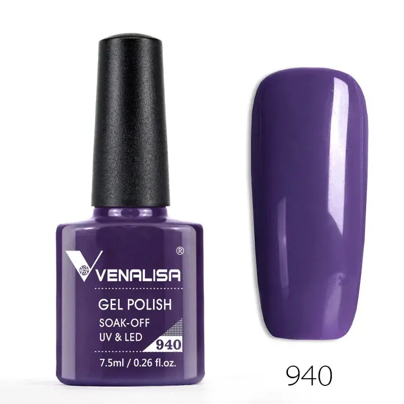 Venalisa Nail Gel Polish Set 60 Colors TPO Free HEMA Free Odorless Soak Off UV LED Curing