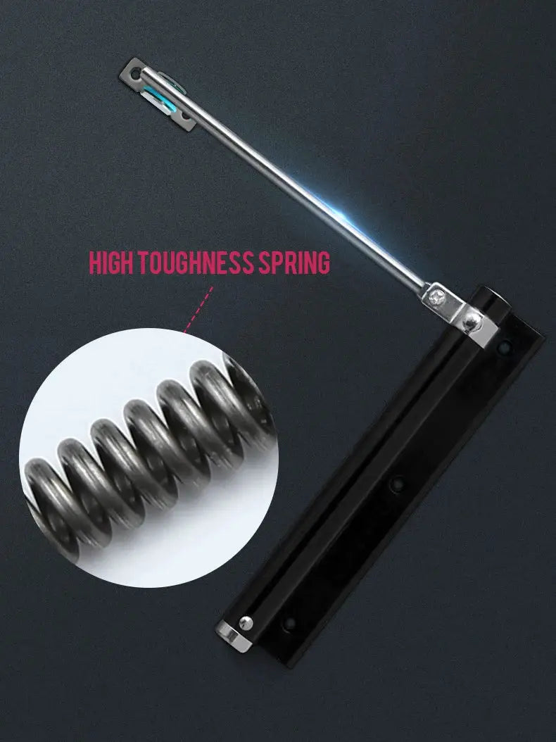 KAK 50KG adjustable door closer in aluminum alloy with spring and soft-close feature; Simples Market branding.