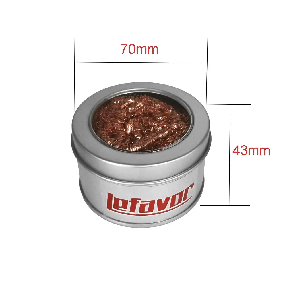 Soldering Iron Cleaning Ball For Desoldering Tips Mesh Filter Copper Wire Cleaner Ball