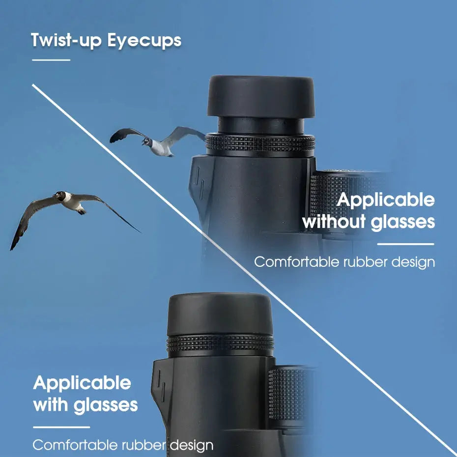 SVBONY SV47 bird-watching binoculars, 8x32/8x42/10x42, IPX7 waterproof camping gear