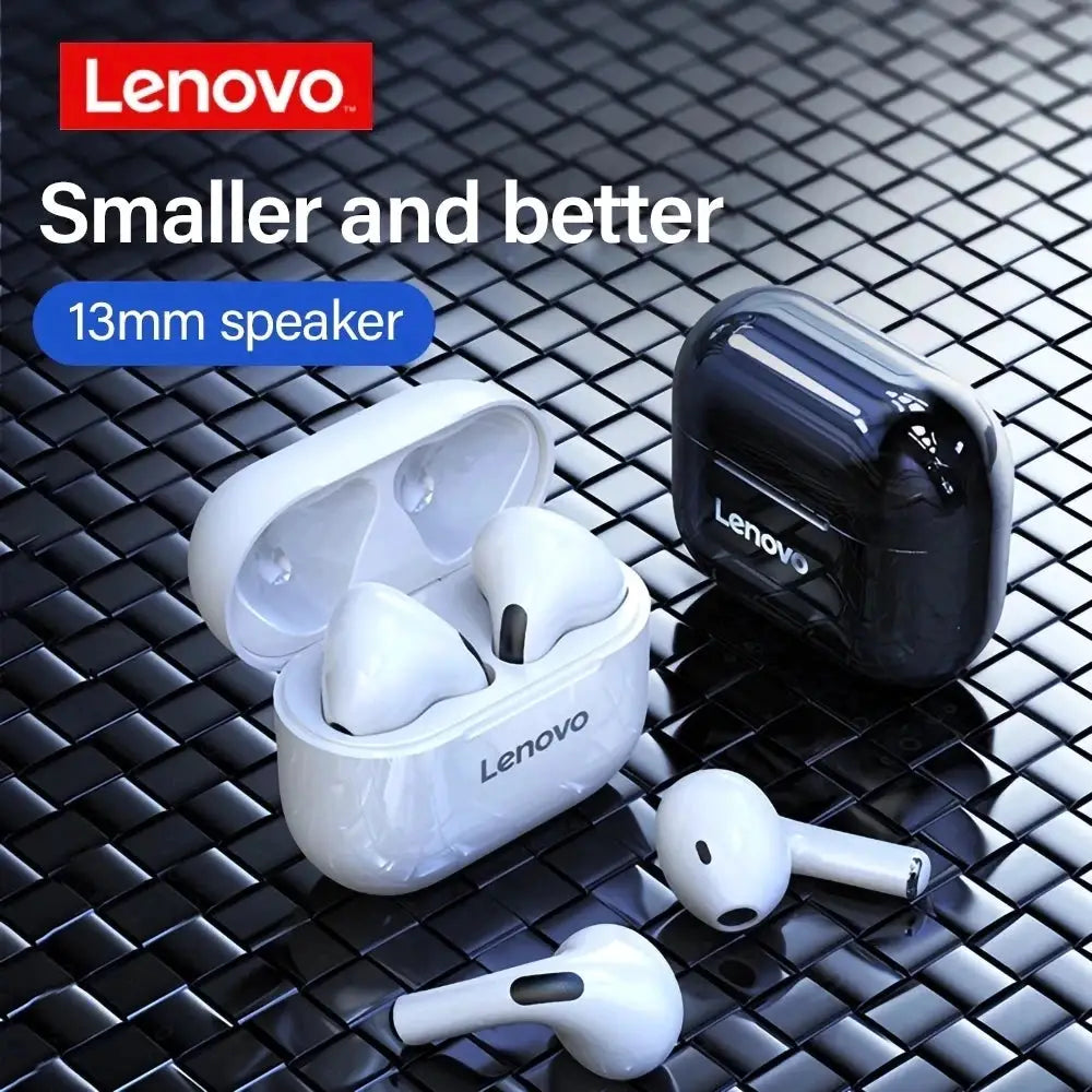 Lenovo LP40 Wireless Earbuds Bluetooth 5.0 True Wireless With Touch Controls For Sport And Calls