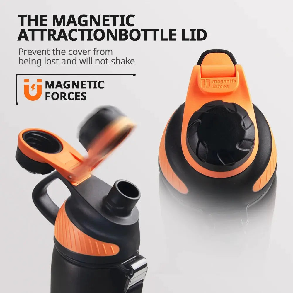 Fjbottle Thermo Bottle Magnetic Lid 1000ml Stainless Steel Flask