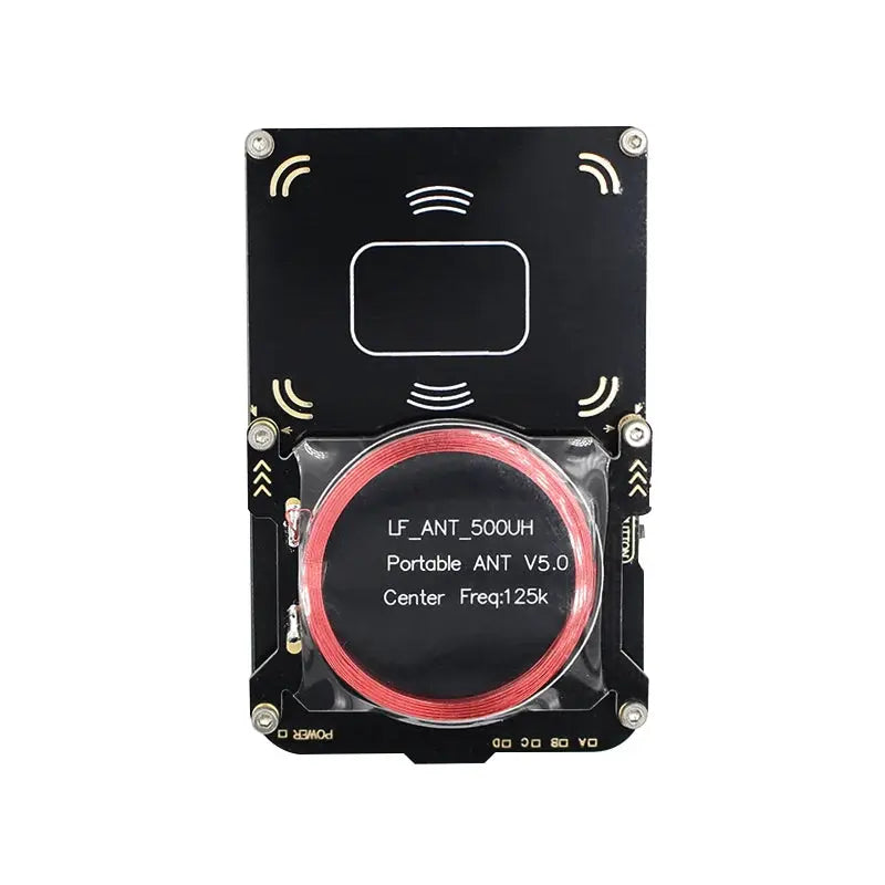 Simples Market Proxmark3 512M RFID card reader on black PCB with red circular coil and NFC board