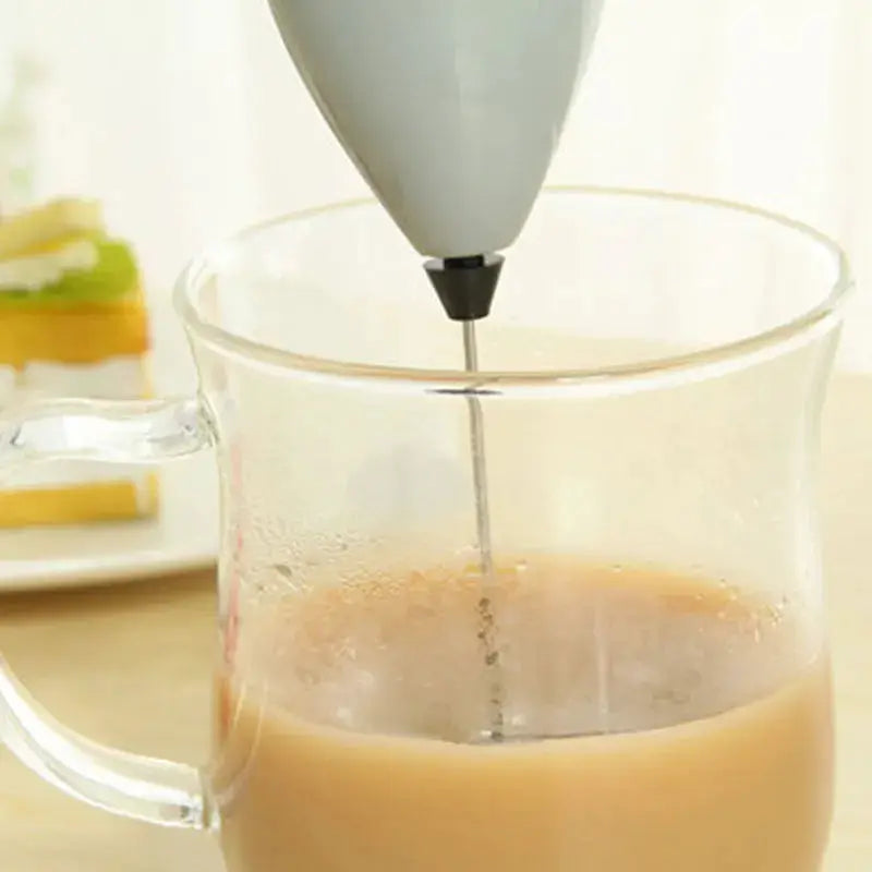 BALASHOV Wireless Milk Frother Coffee Whisk Mixer CE Certified Electric Blender Mini Egg Beater Cappuccino Maker