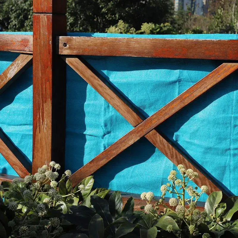 Tewango blue HDPE sun shade net for pergola and garden privacy by Simples Market