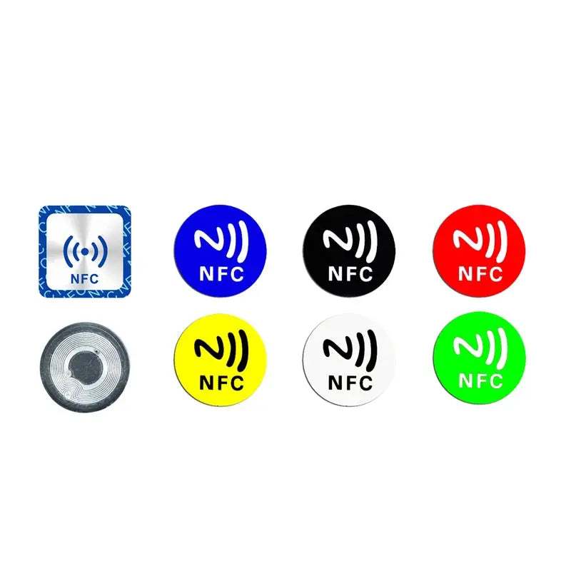 6 Pcs NFC Ntag213 Ntag215 Ntag216 Tags Sticker 13.56MHz Universal RFID Labels For Amiibo And More