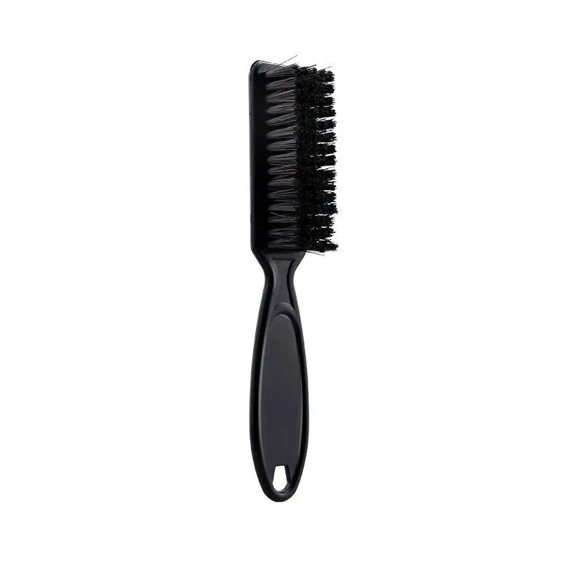 Plastic Handle Hairdressing Soft Hair Cleaning Brush Barber Neck Duster Broken Hair Remove Comb Hair Styling Tools Comb Gold - Simples Market