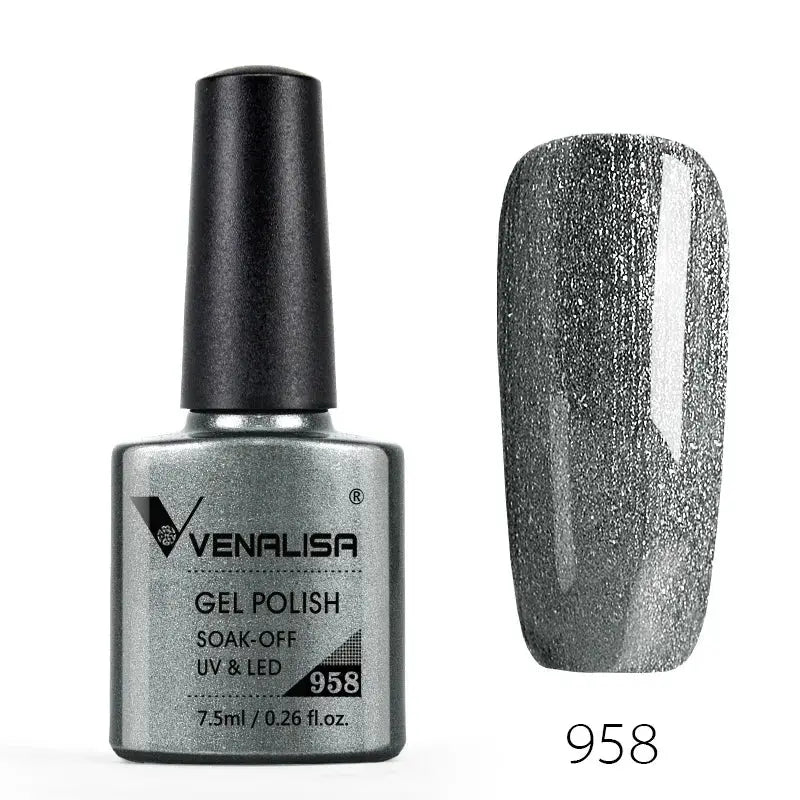 Venalisa Nail Gel Polish Set 60 Colors TPO Free HEMA Free Odorless Soak Off UV LED Curing