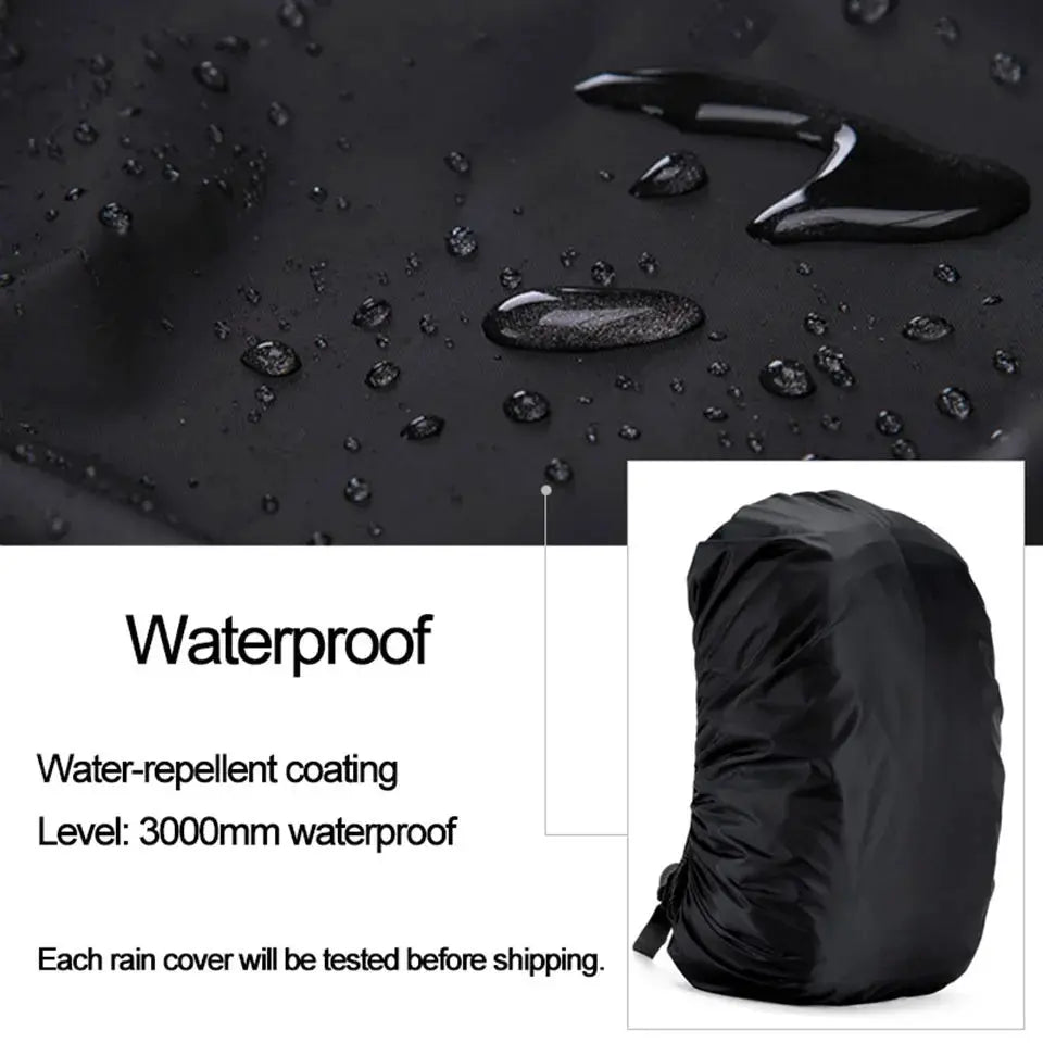 Practical Backpack Rain Shield Waterproof Dustproof Sun - protected Bag Shield Outdoor Camping Hiking Backpack Protective Cover - Simples Market