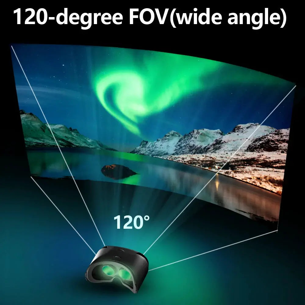 3D Virtual Reality VR Glasses For iPhone And Android Smartphones With Real Lenses Goggles Headset