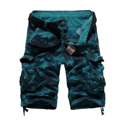 US Size 2026 New Camouflage Loose Cargo Shorts Men Cool Summer Military Camo Short Pants Homme Cargo Shorts