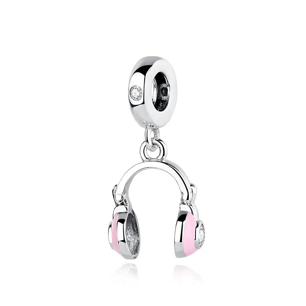 925 Sterling Silver Travel Theme Charms Beads London Bus Paris Suitcase Sam Panda Bracelets Necklaces Women DIY Jewelry