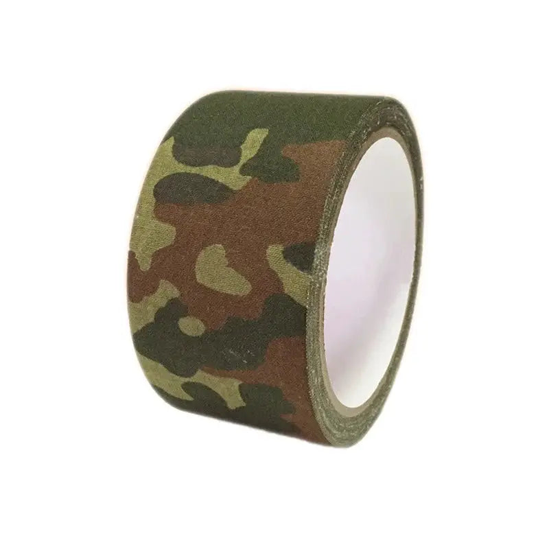 Camouflage tape roll by Simples Market, 5m outdoor waterproof self-adhesive camo tape in woodland pattern