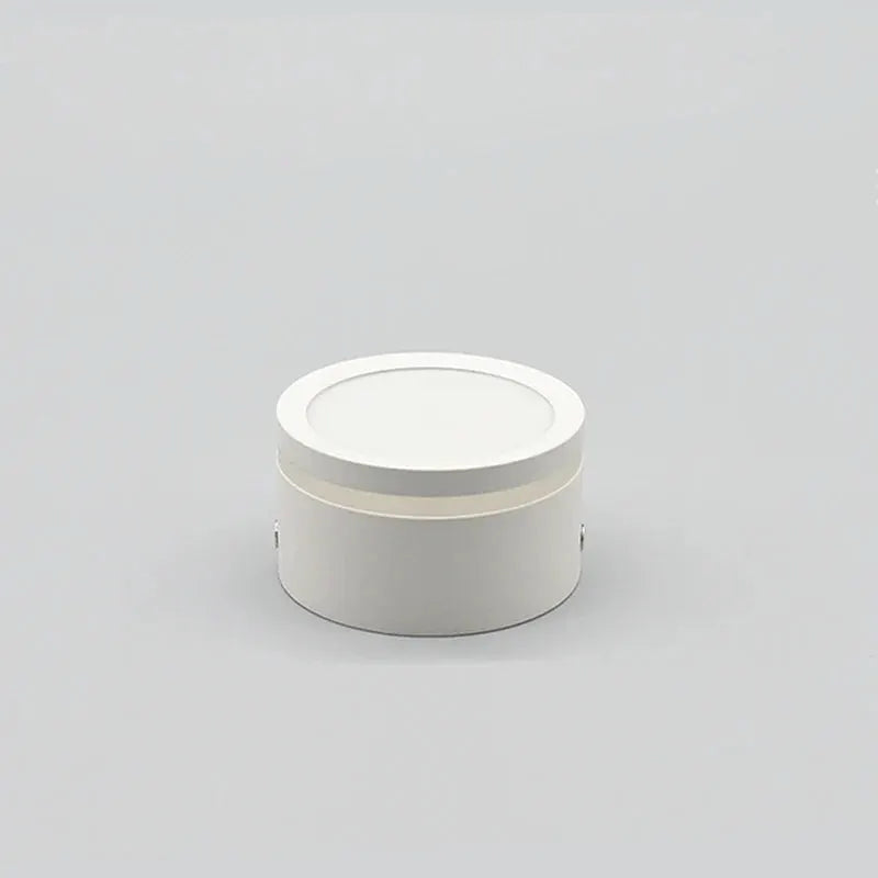 LED surface-mounted ceiling downlight by Simples Market, white cylindrical fixture