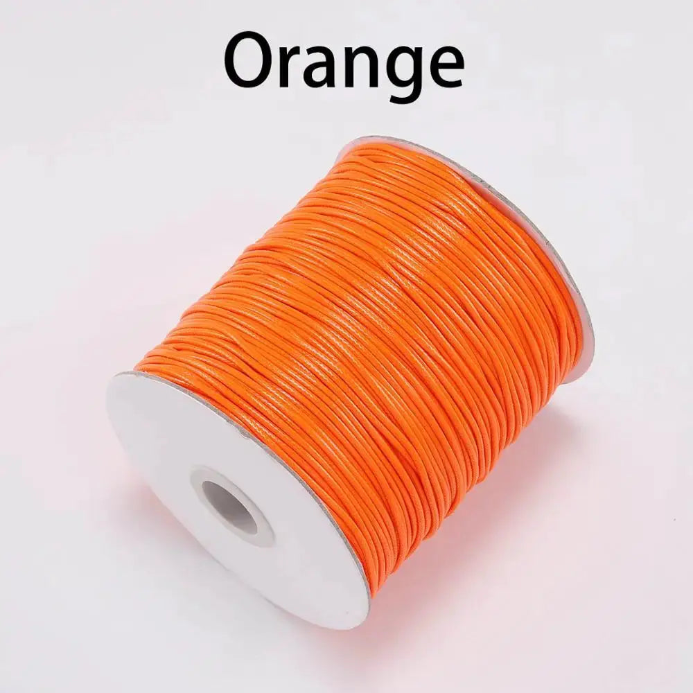 Korean Waxed Cotton Cord 10m Lot Waxed Thread String For DIY Jewelry Making Beads Necklace And Bracelet