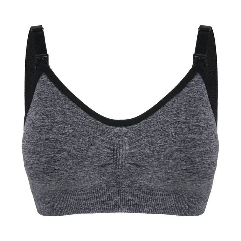 Beauforme Plus Size Nursing Bra Breathable Seamless Maternity Underwear For Breastfeeding Push Up