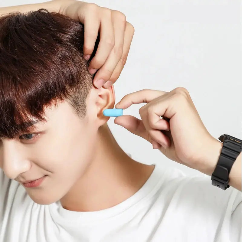 Foam Ear Plugs For Noise Reduction Sleep Work And Music Ear Protection High Comfort And Insulation