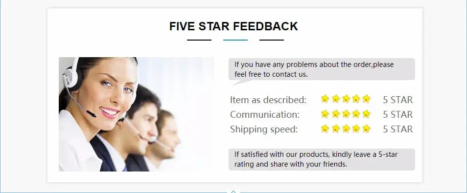 Groove cleaning brush by Simples Market Five Star Feedback graphic with customer support image and ratings