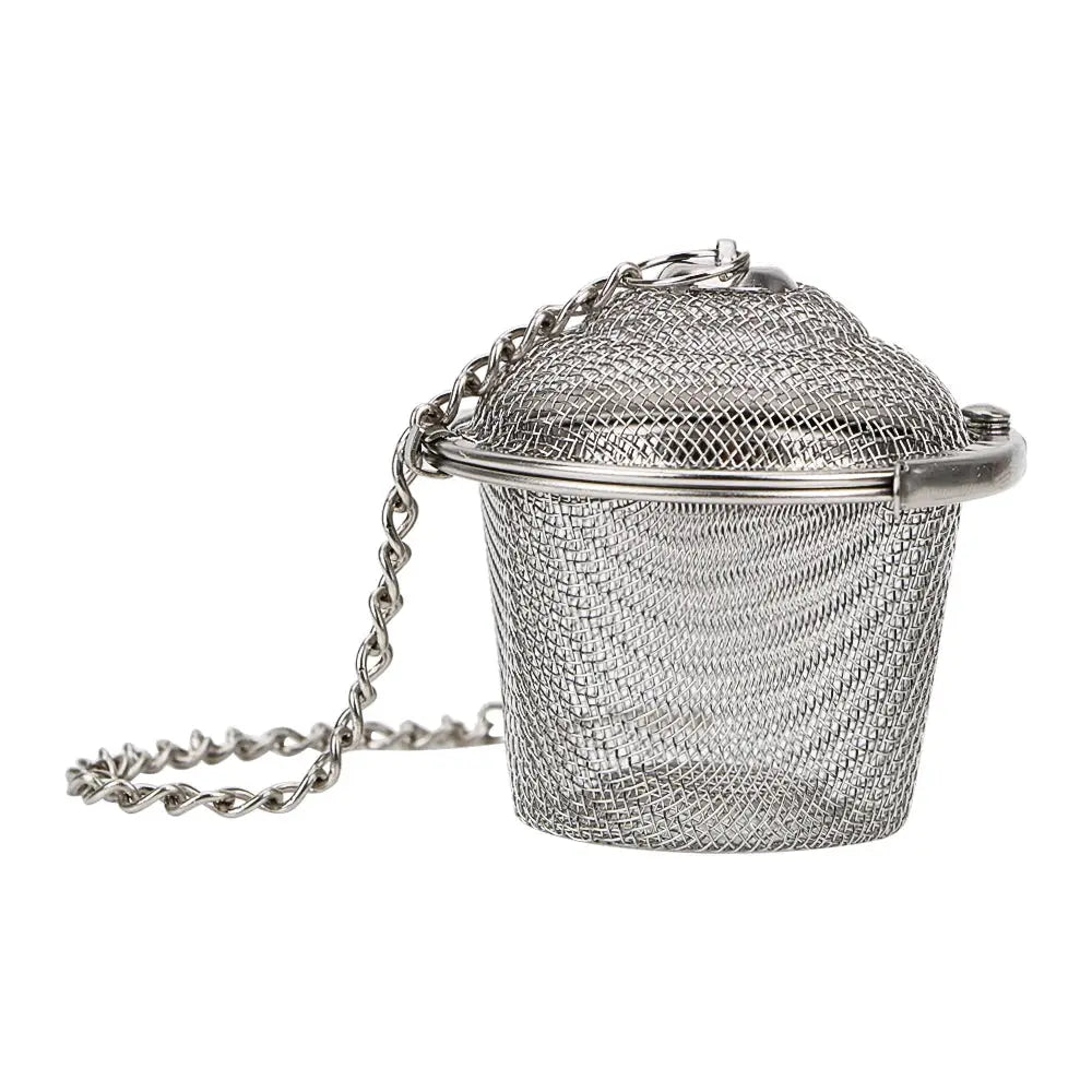 Stainless Steel Mesh Herbal Ball Reusable Tea Infuser Spice Strainer