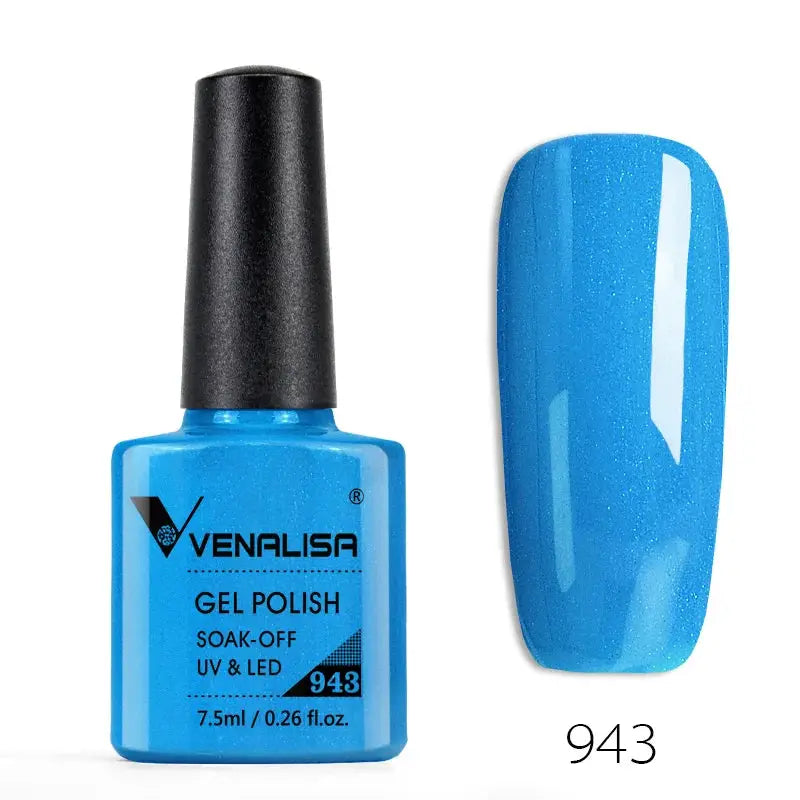 Venalisa Nail Gel Polish Set 60 Colors TPO Free HEMA Free Odorless Soak Off UV LED Curing