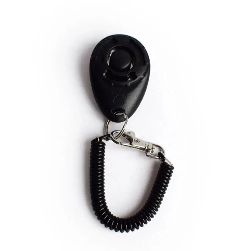 Dog Training Clicker For Dogs And Cats With Adjustable Wrist Strap Plastic Trainer Aid Sound Feedback