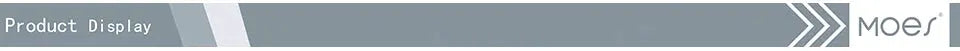 MOES ZigBee window/door sensor product display banner with MOES logo