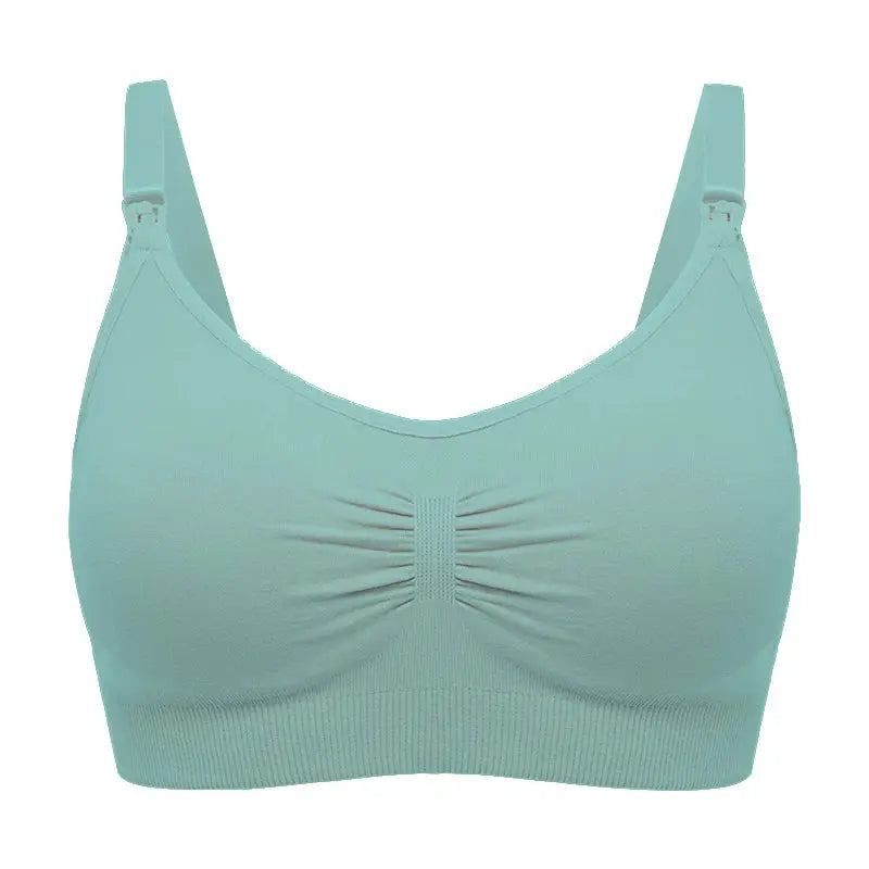 Beauforme Plus Size Nursing Bra Breathable Seamless Maternity Underwear For Breastfeeding Push Up