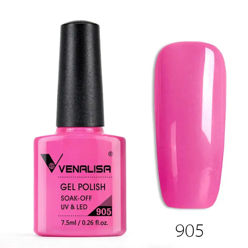Venalisa Nail Gel Polish Set 60 Colors TPO Free HEMA Free Odorless Soak Off UV LED Curing
