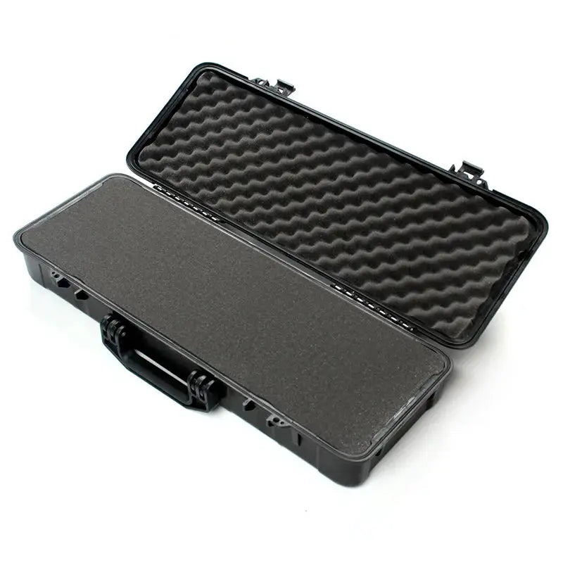 Tool case by Simples Market black sealed case with foam padding, waterproof and shockproof