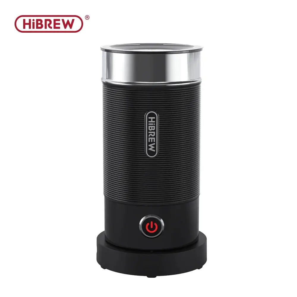 HiBREW Milk Frother And Chocolate Mixer For Cold And Hot Latte Cappuccino With Fully Automatic Milk Warmer M1A Touch