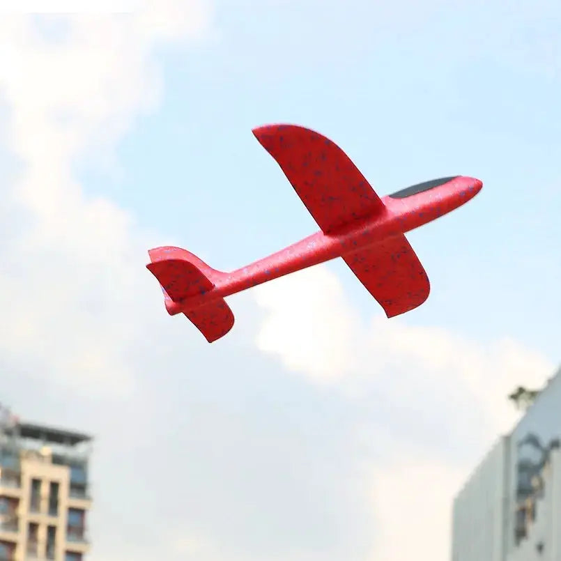 49CM Hand Throw Glider Plane Foam EPP Free Fly Breakout Aircraft For Outdoor Fun Party Game Gift For Kids