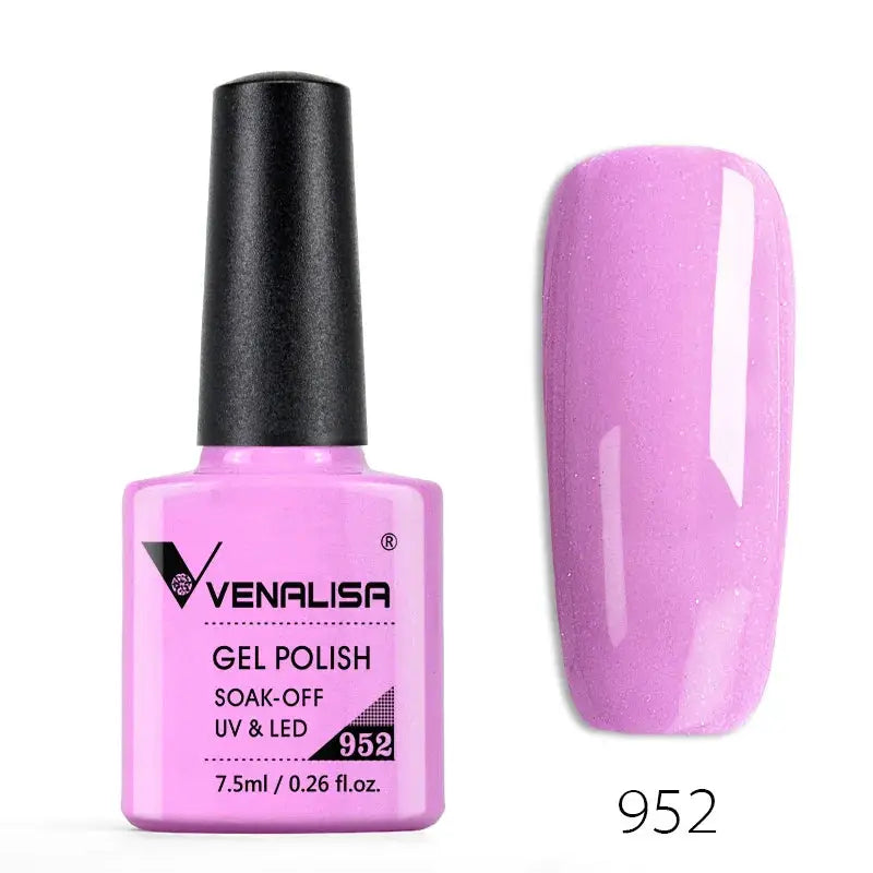 Venalisa Nail Gel Polish Set 60 Colors TPO Free HEMA Free Odorless Soak Off UV LED Curing