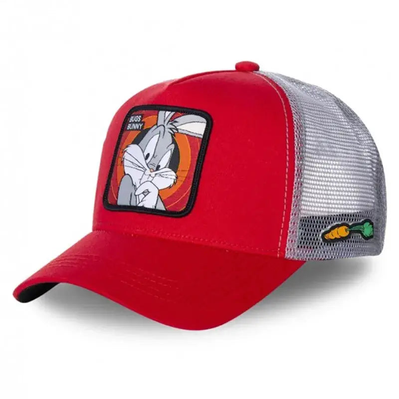 Unisex Anime Cartoon Patch Baseball Cap High Quality Trucker Hat Men Women Sun Shield