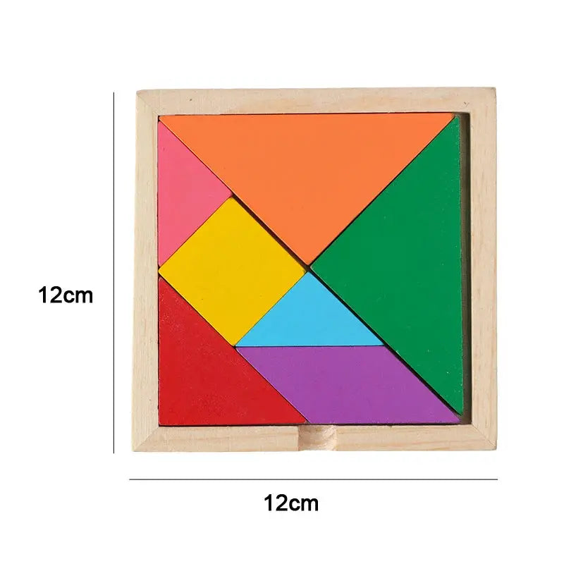 Montessori 3D Wooden Puzzles For Babies And Toddlers Early Learning Educational Wooden Toys Gift For Children