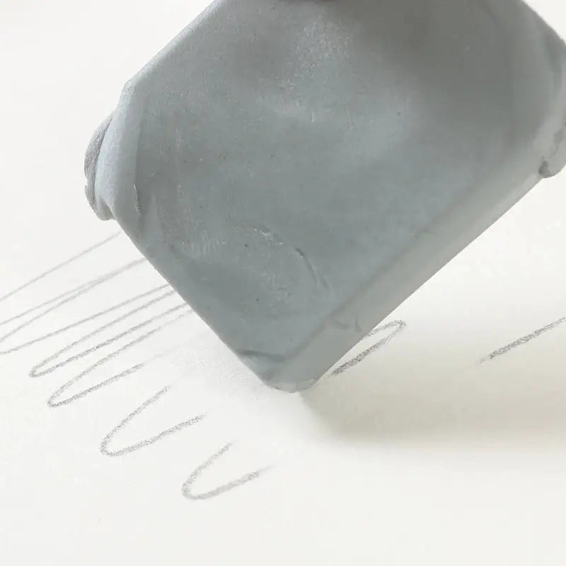 Simples Market 1-pc gray soft rubber eraser for drawing and sketching