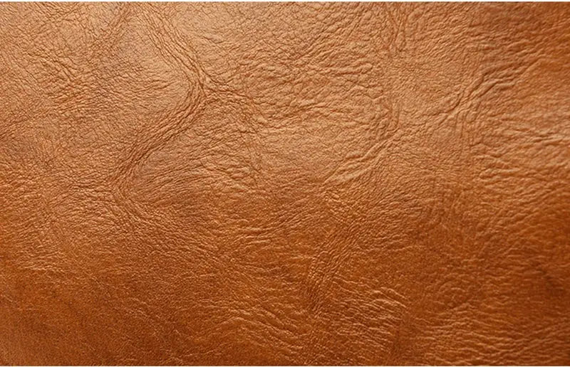 Backpack fashion anti-theft brown PU leather texture by Simples Market