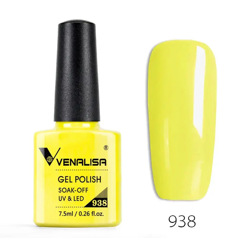 Venalisa Nail Gel Polish Set 60 Colors TPO Free HEMA Free Odorless Soak Off UV LED Curing